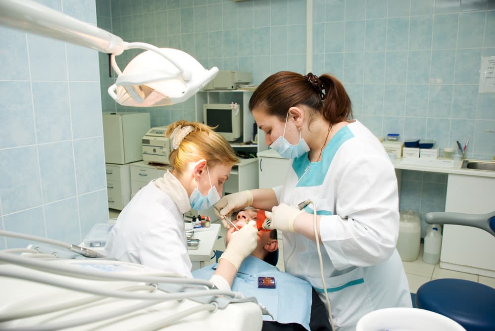 
Dental healthcare services offered at a general dental practice office.



