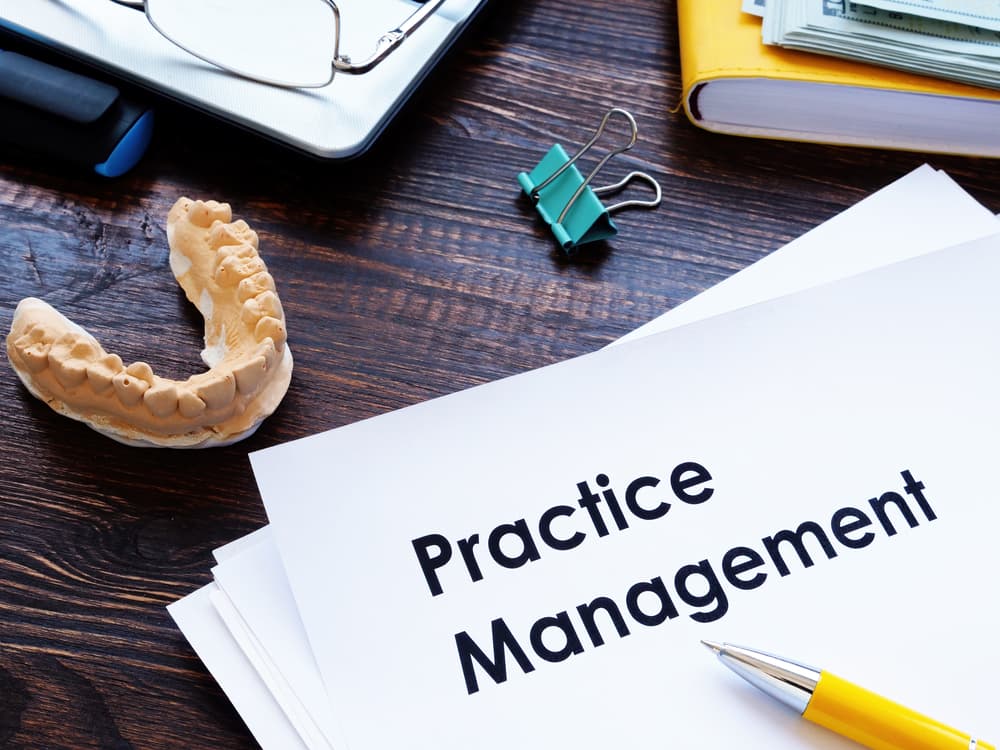 Guidelines for Dental Practice Management on the Desk.